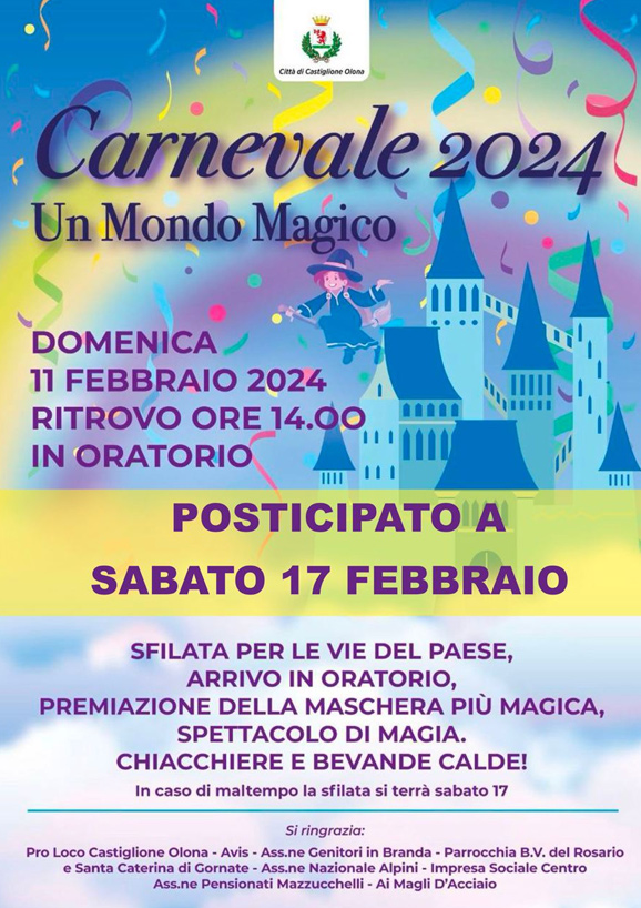 Carnevale 2024 17 febbraio